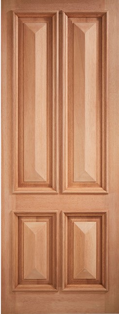 External Hardwood Islington M&T Un-Finished Door